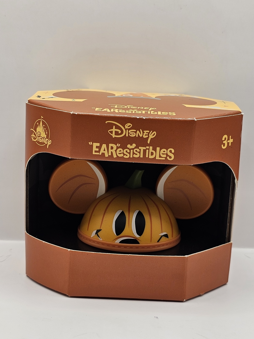 Disney EARresistibles Pumpkin Mickey Ears 4" Figurine